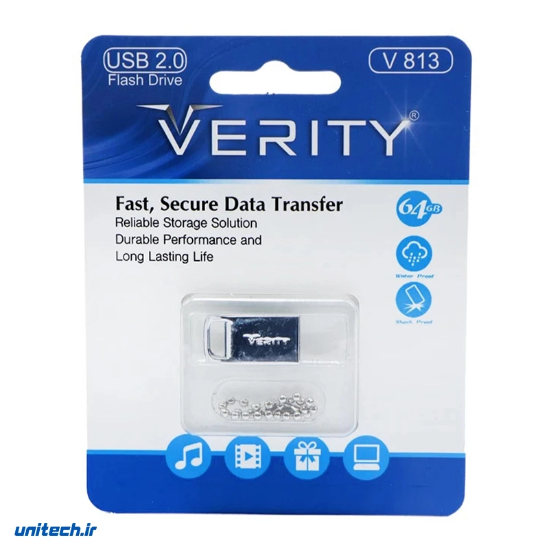 فلش مموری وریتی مدل V813 ظرفیت 64 گیگابایت3